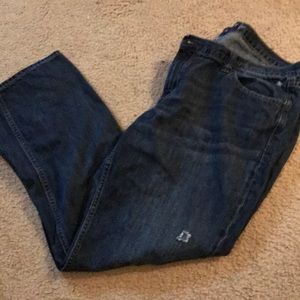 Distressed  Old Navy jeans